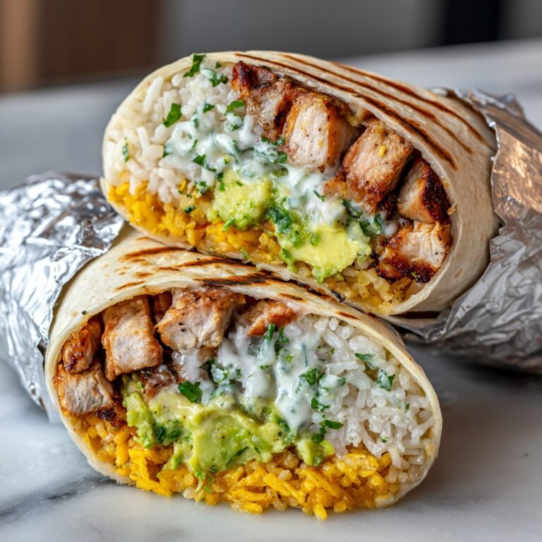 Chicken Avocado Burritos Recipe