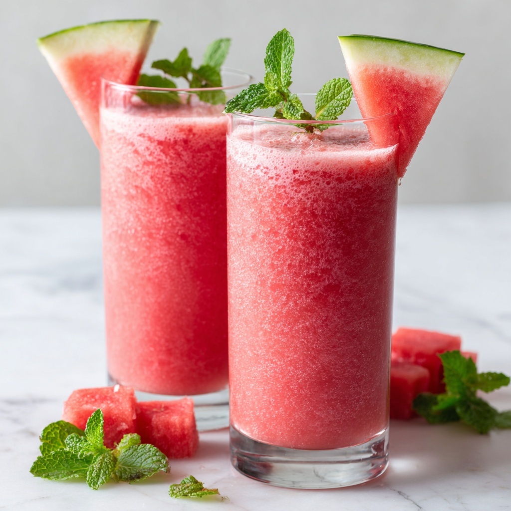 Watermelon Smoothie: The Ultimate Refreshing Summer Drink Recipe - Recipe Image