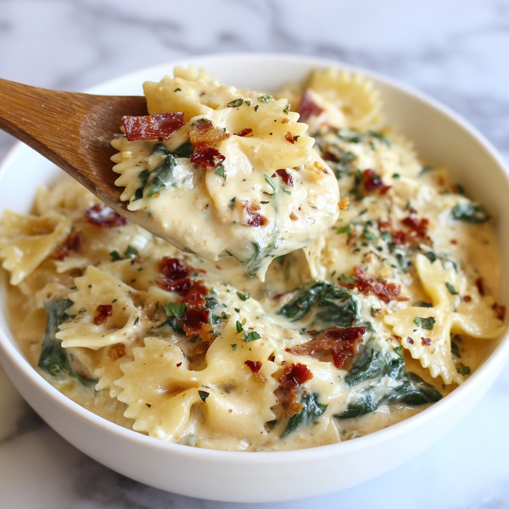 Slow Cooker White Lasagna Soup Recipe - Recipe Image