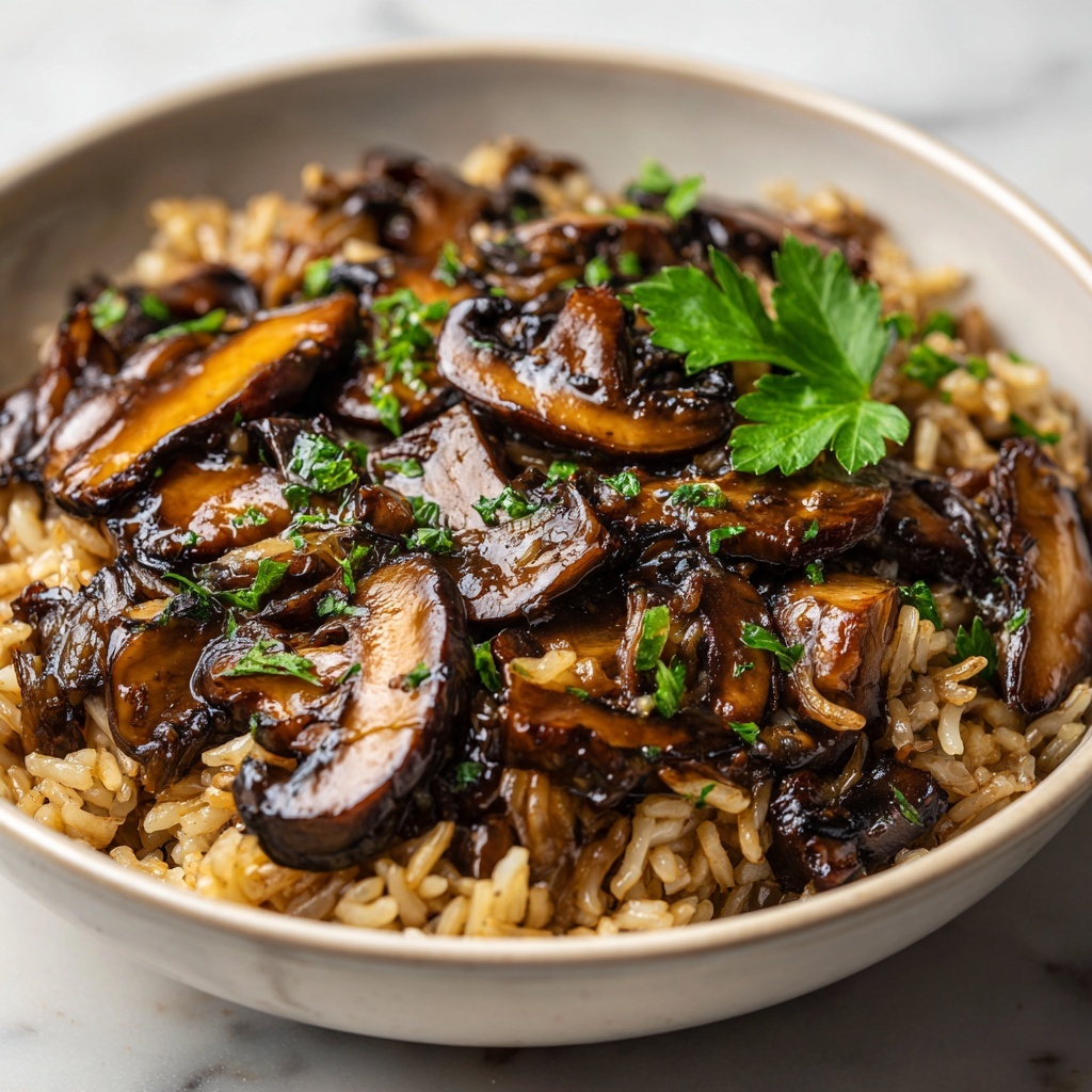 Farro with Wild Mushrooms Recipe - Recipe Image