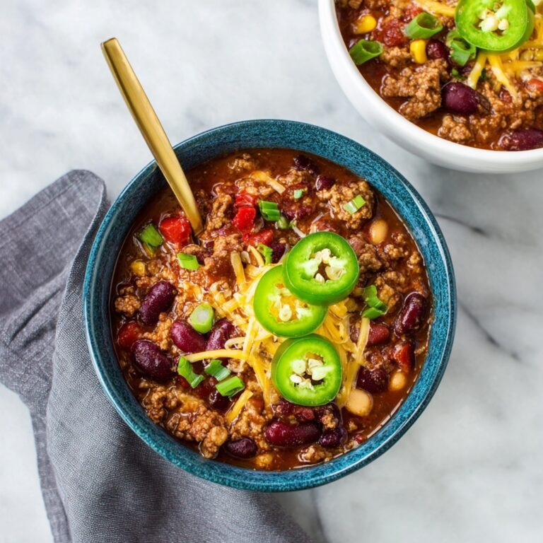 Slow Cooker Lamb Chili Recipe