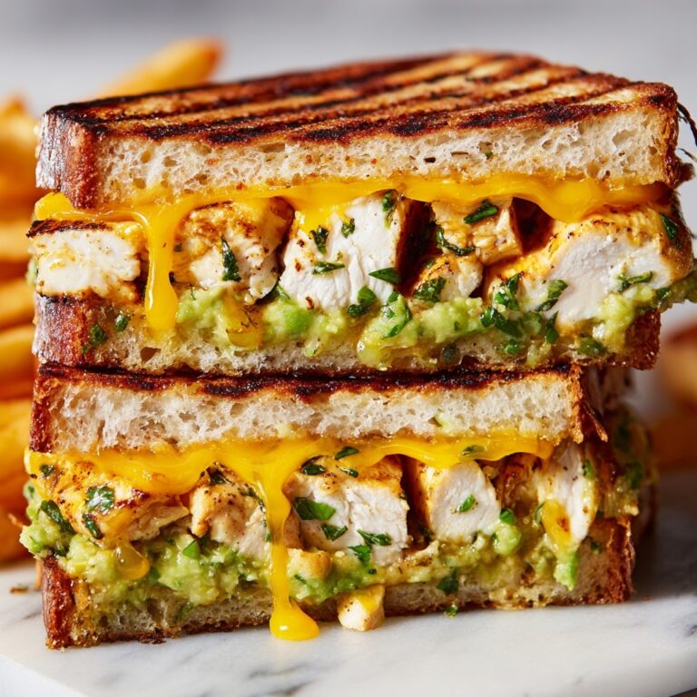 Chicken Avocado Melt Sandwich Recipe