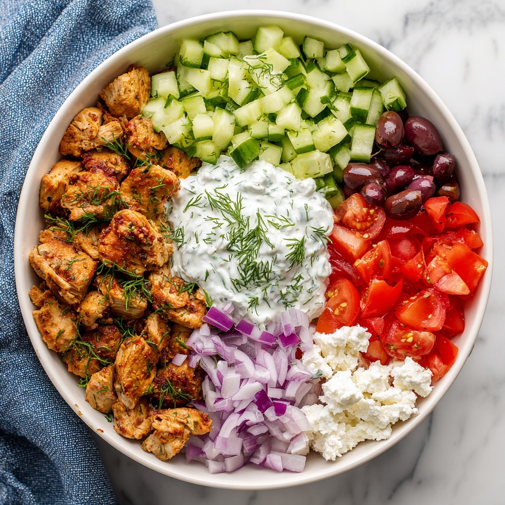 Skillet Greek Chicken Recipe - Recipe Image