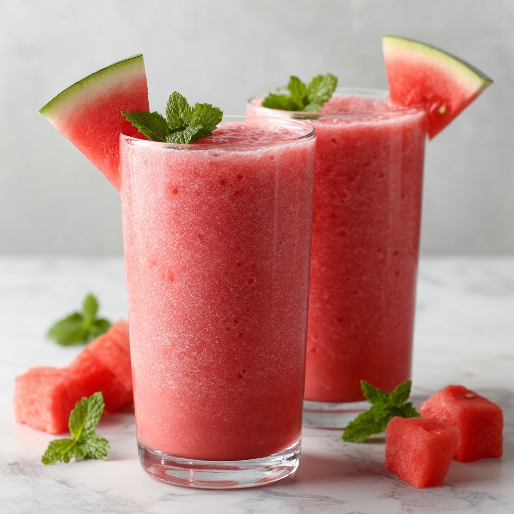 Watermelon Smoothie: The Ultimate Refreshing Summer Drink Recipe - Recipe Image