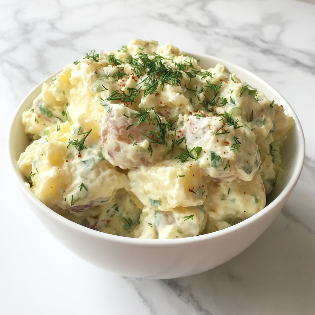 Grandma's Southern Potato Salad Recipe - Recipe Image