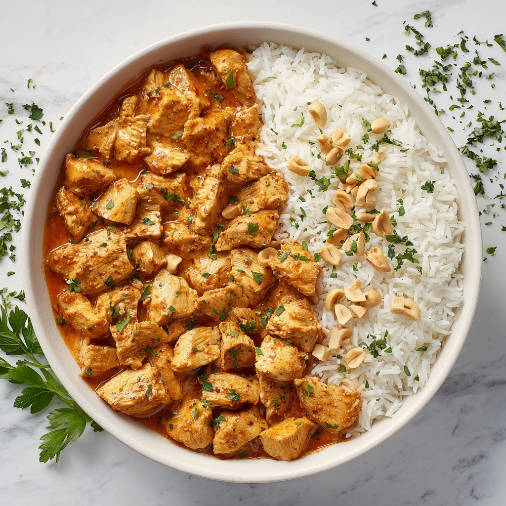 Slow Cooker Peanut Chicken Recipe - Recipe Image