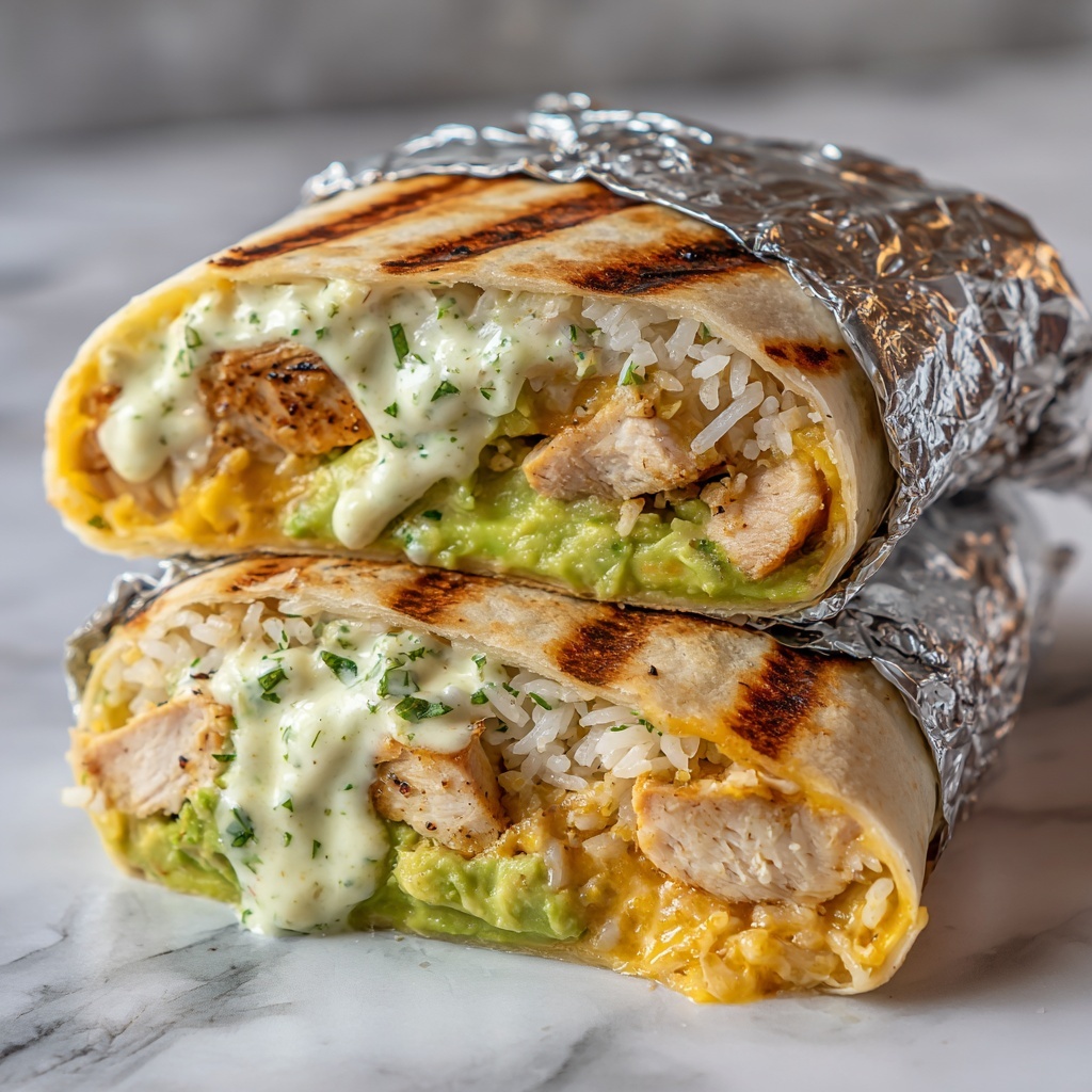 Chicken Avocado Burritos Recipe - Recipe Image
