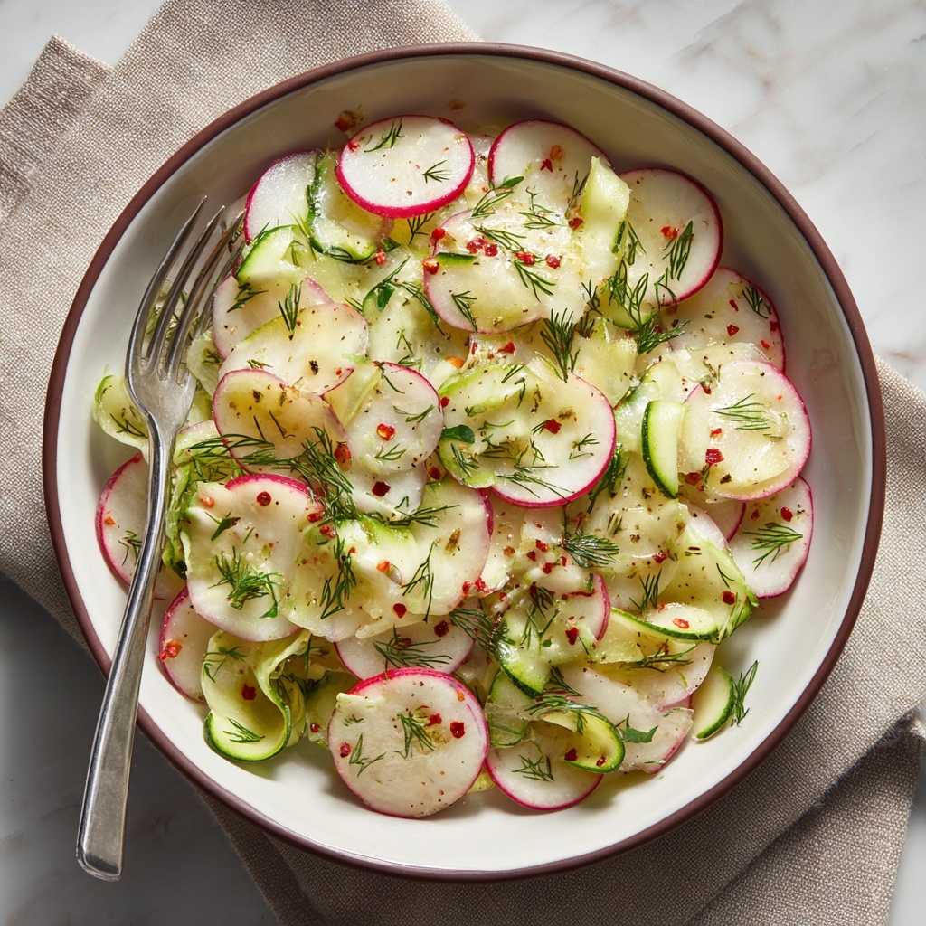 Cucumber Radish Salad Recipe - Recipe Image