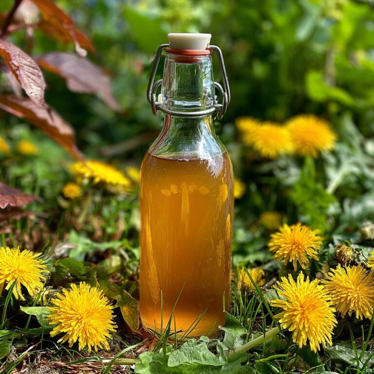Dandelion Syrup Recipe