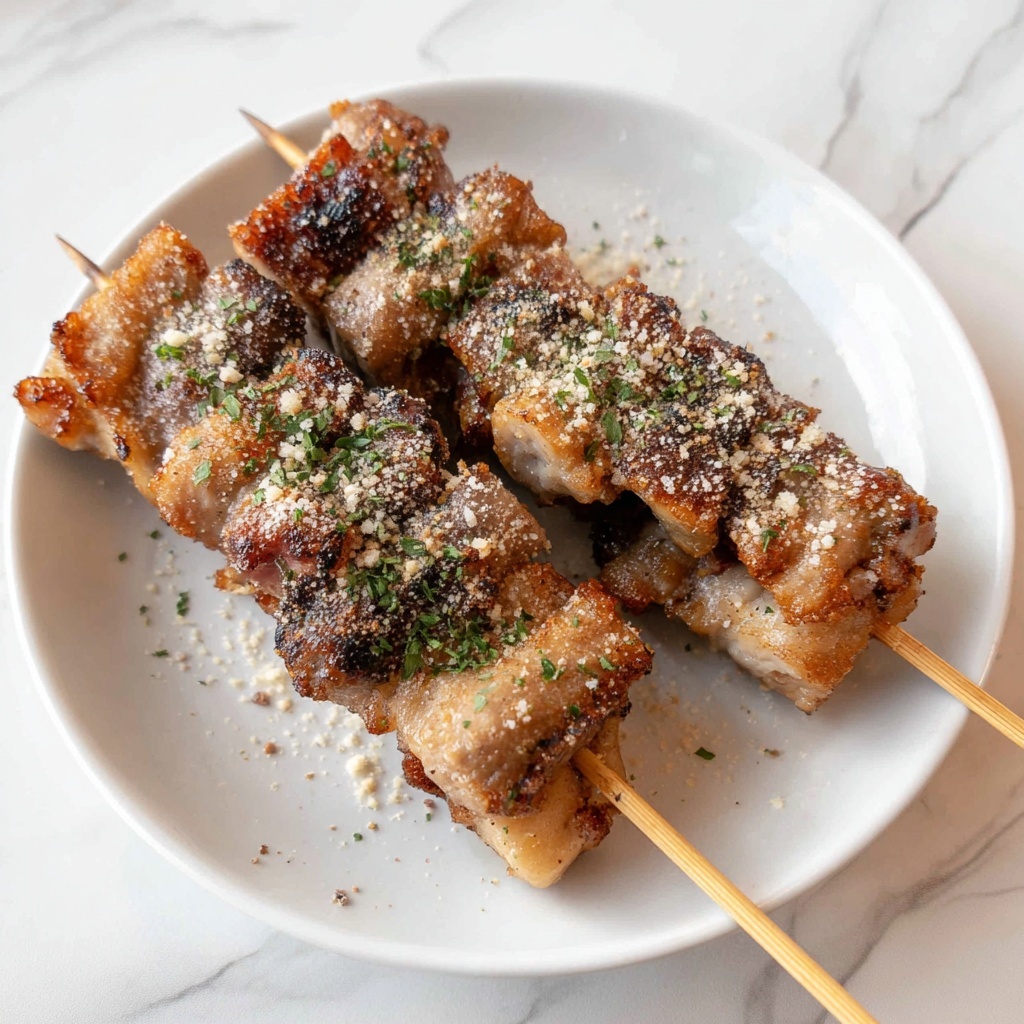 Ranch Garlic Parmesan Chicken Skewers Recipe - Recipe Image
