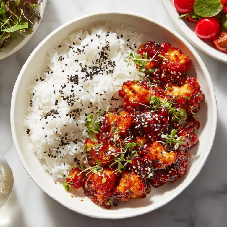 Sticky Sesame Cauliflower (Vegan Recipe) Recipe
