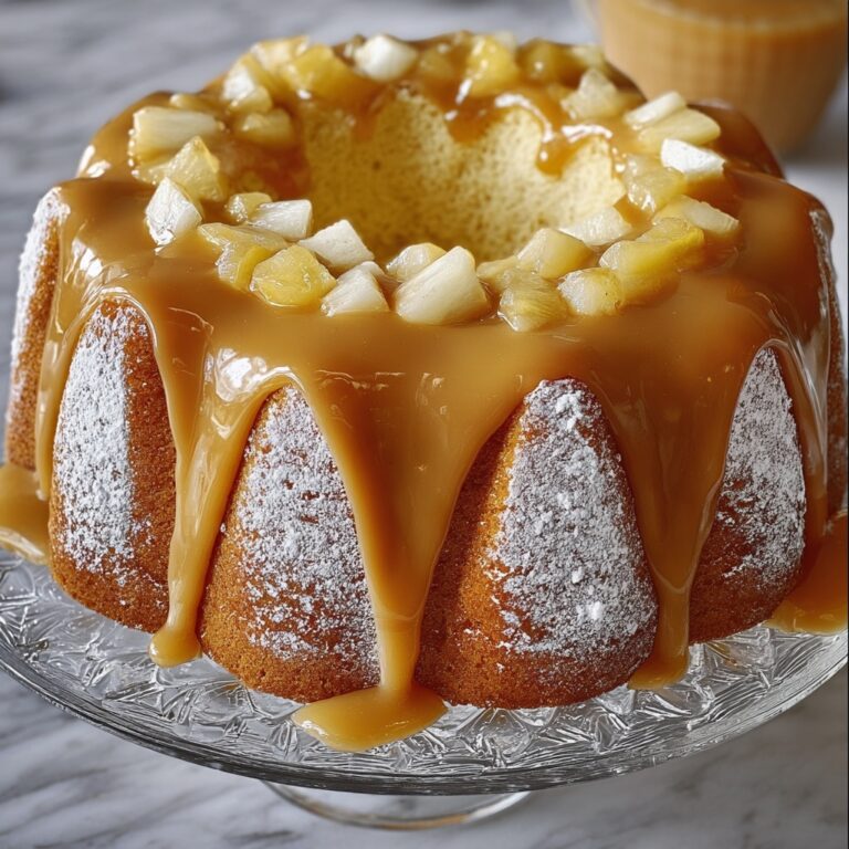 Pineapple Cream Cheese Pound Cake Recipe