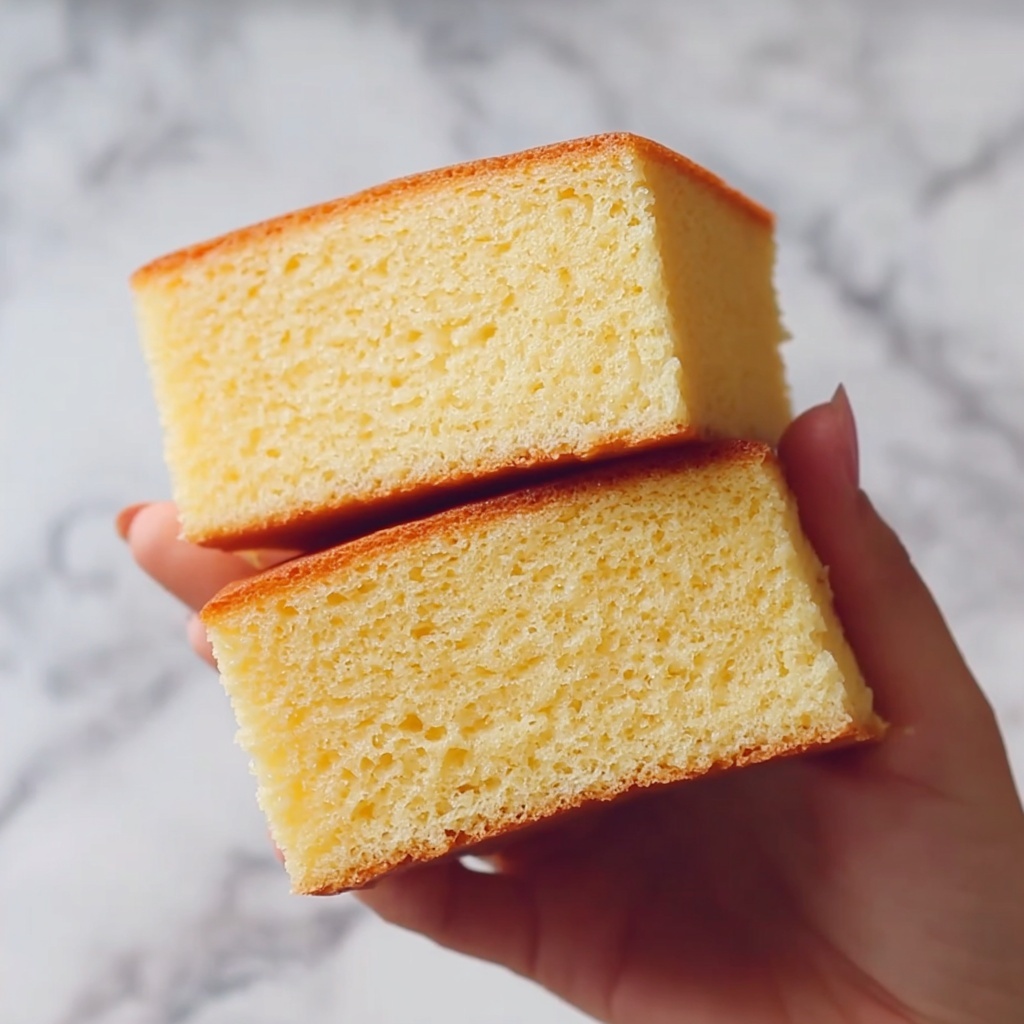 Fluffy Vanilla Sponge Cake Recipe - Recipe Image