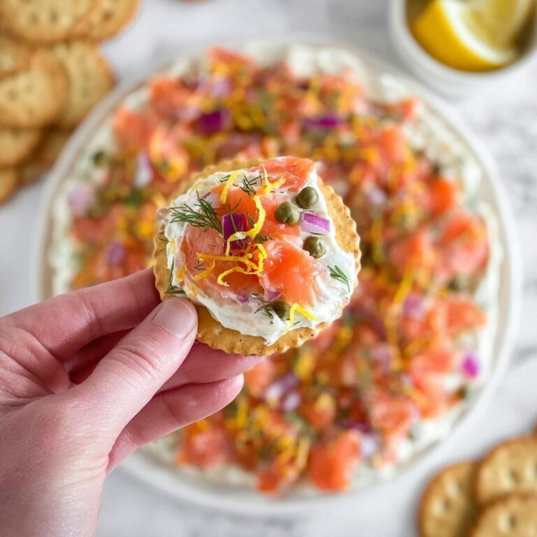 Smoked Salmon Bagel Dip Recipe