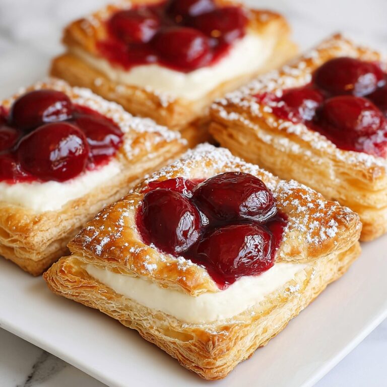 Cherry Cheese Pastry Pie Recipe