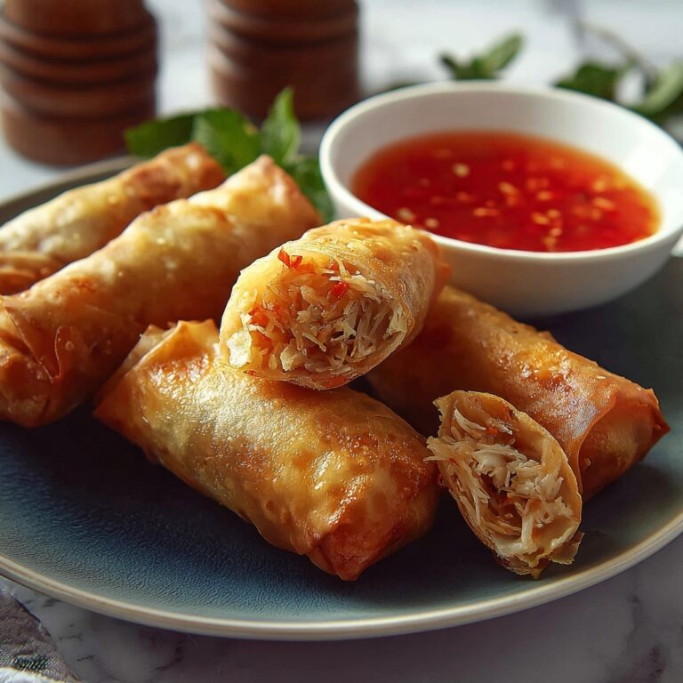 Easy Chicken Spring Rolls Recipe