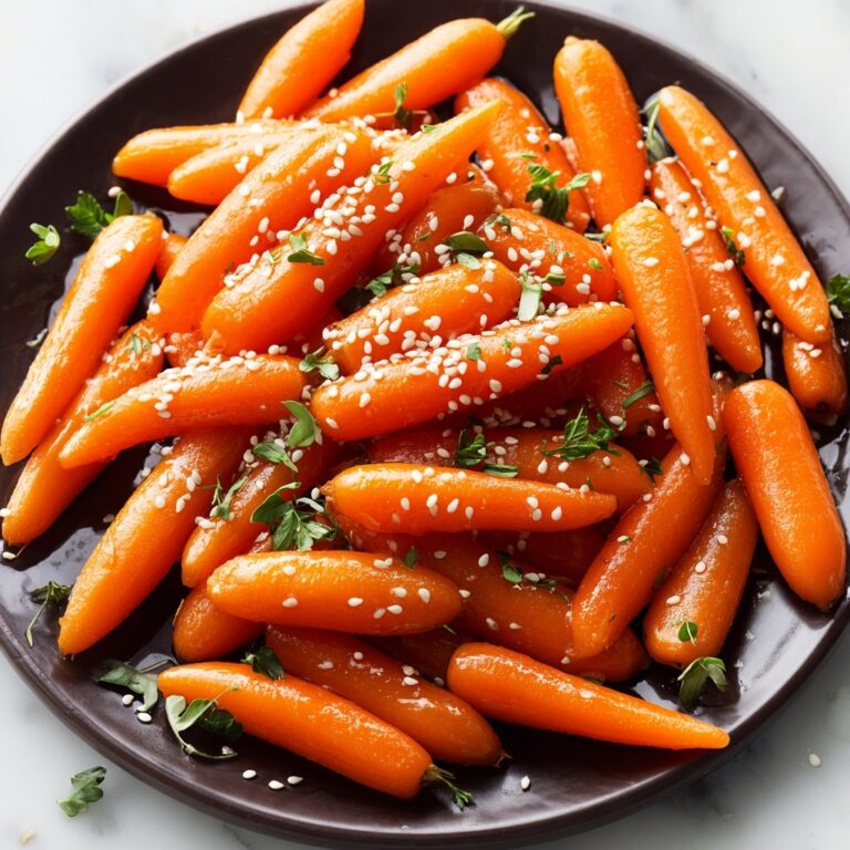 Honey Glazed Carrots with Sesame Seeds Recipe
