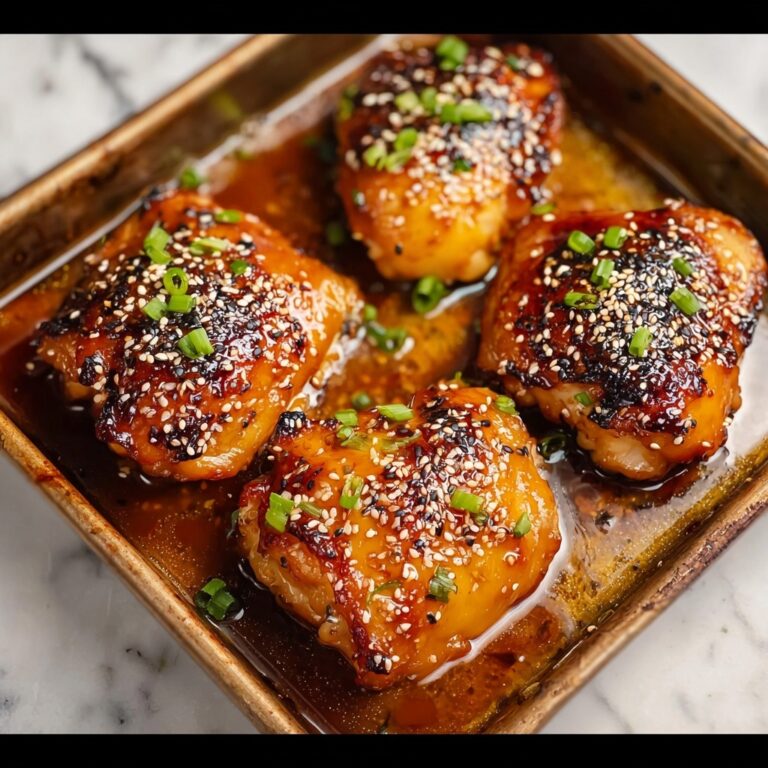 Boneless Skinless Chicken Thighs with Teriyaki Marinade Recipe