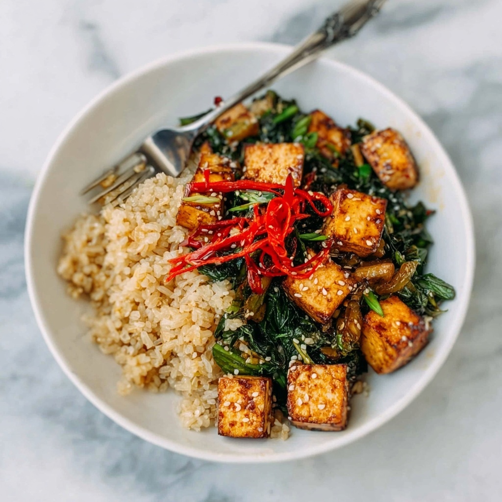Thai Basil Tofu Recipe - Recipe Image