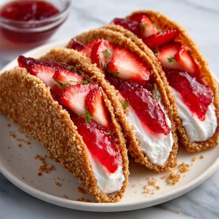 Strawberry Cheesecake Tacos Recipe