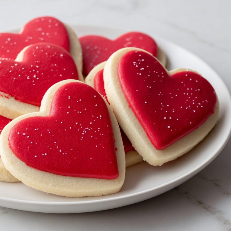 Slice and Bake Heart Cookies Recipe