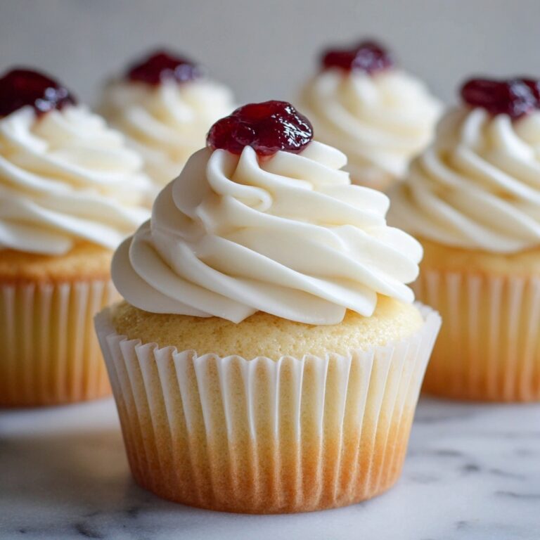 Easy Vanilla Cupcakes Recipe