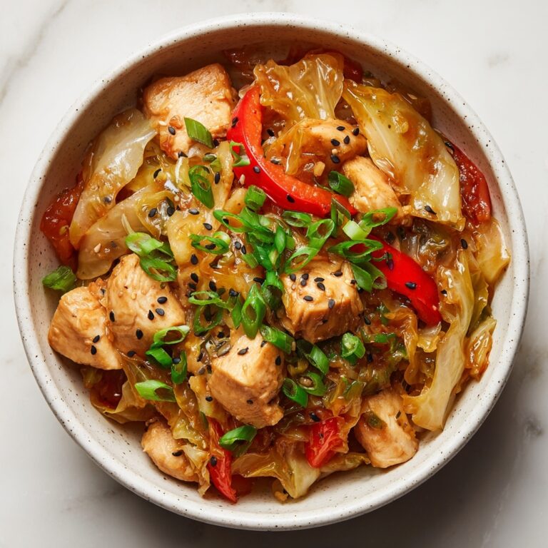 Chicken and Cabbage Stir Fry Recipe