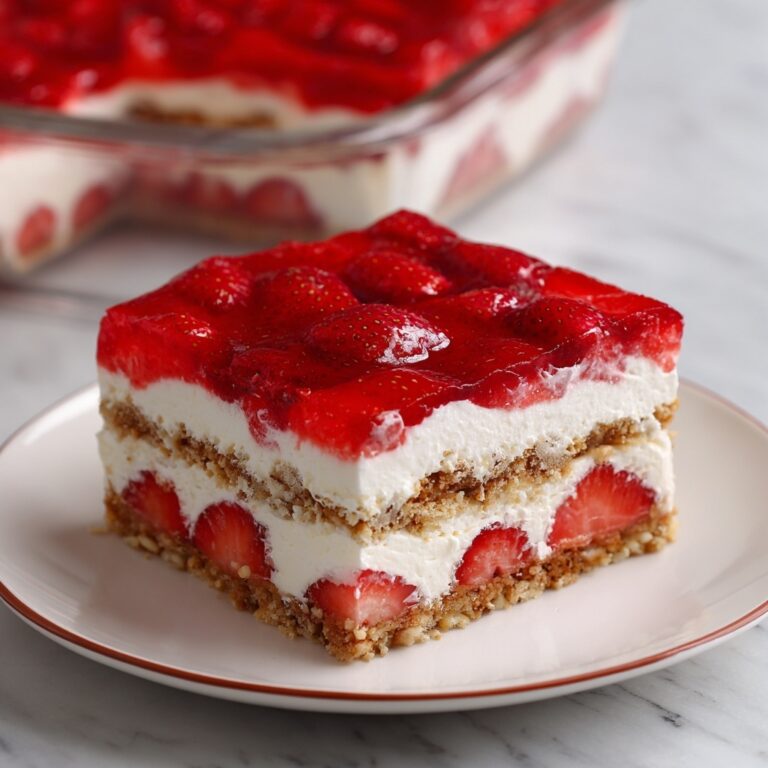 Strawberry Pretzel Salad Recipe