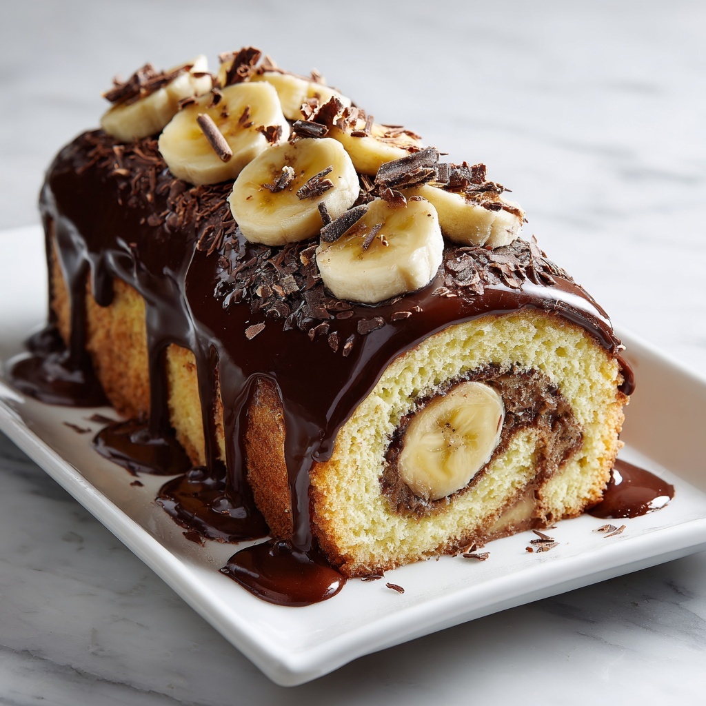 Banana Chocolate Dream Roll Recipe - Recipe Image