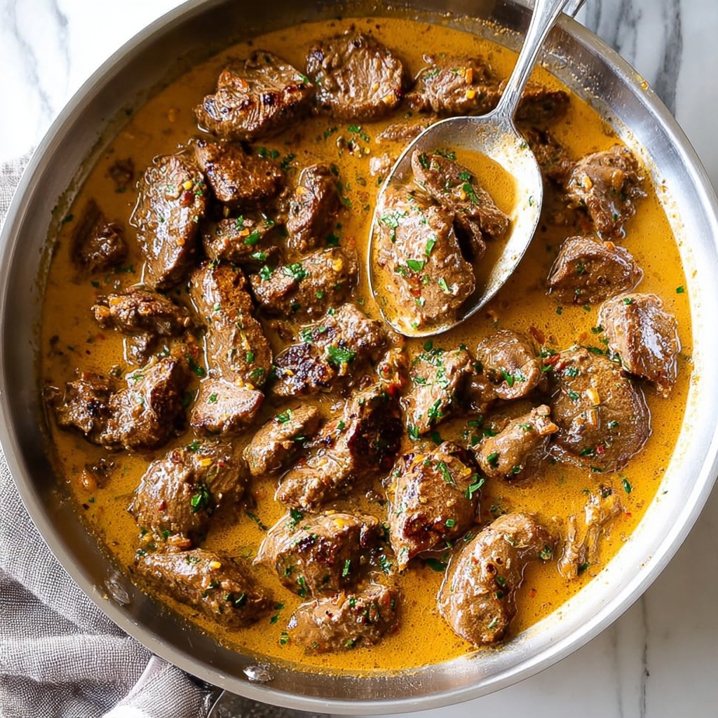 Creamy Chicken Livers Recipe - Recipe Image