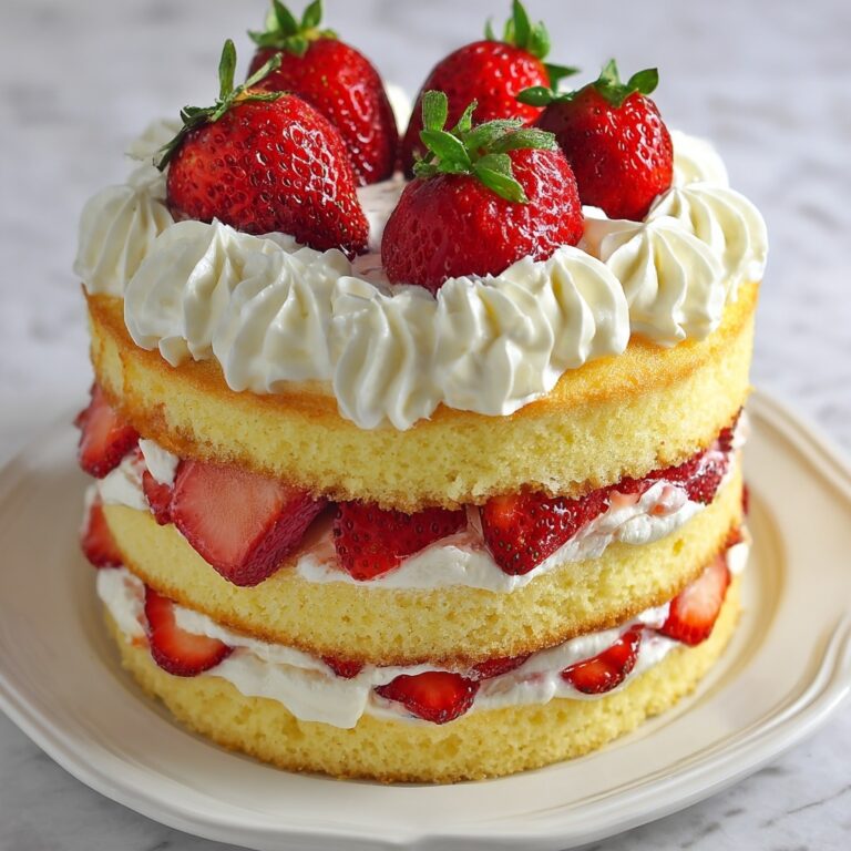 Best Strawberry Shortcake Cake Recipe