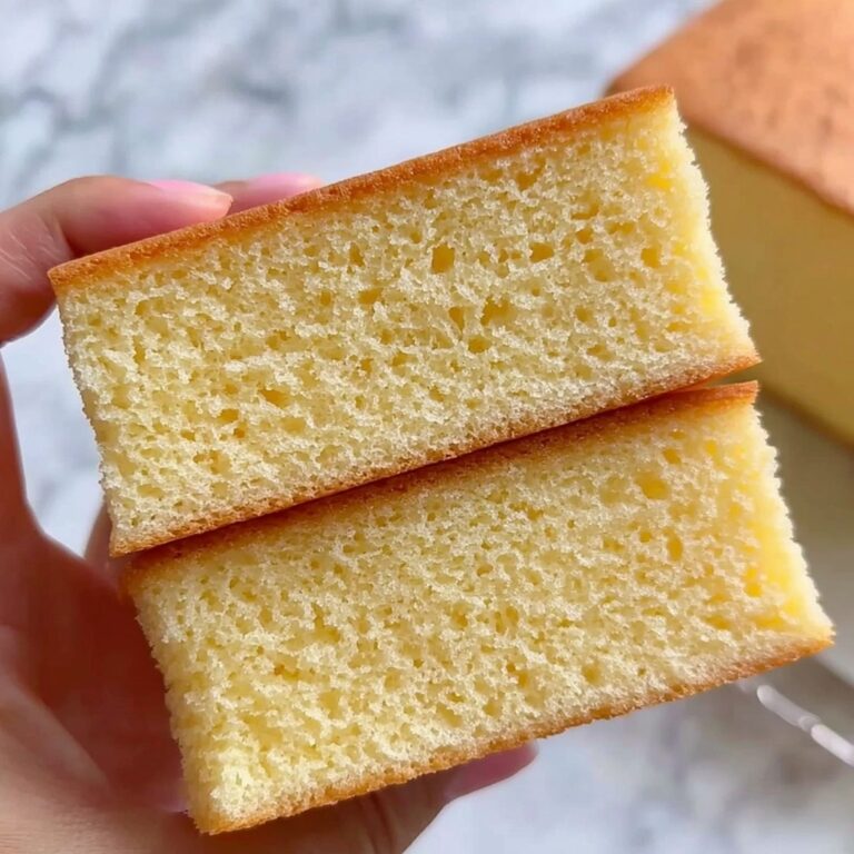 Fluffy Vanilla Sponge Cake Recipe