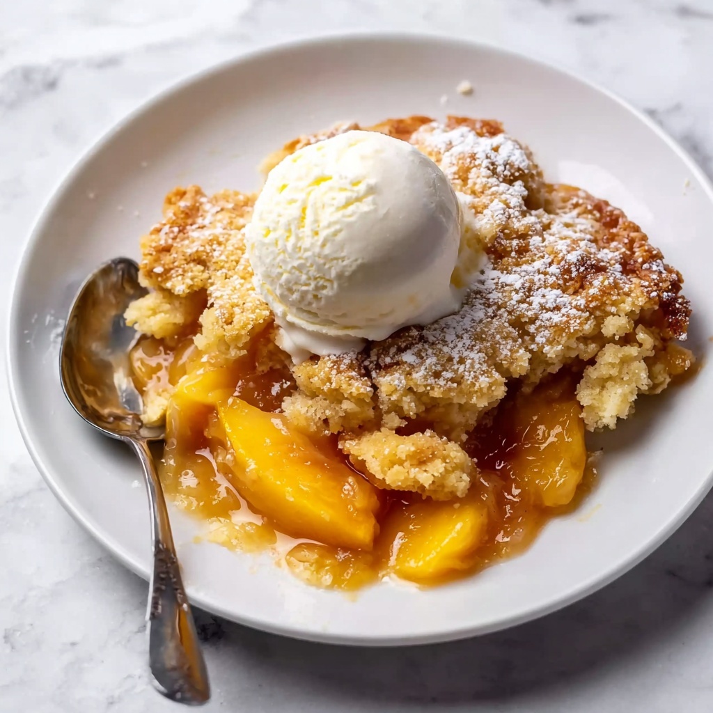 Easy Peach Cobbler Recipe - Recipe Image