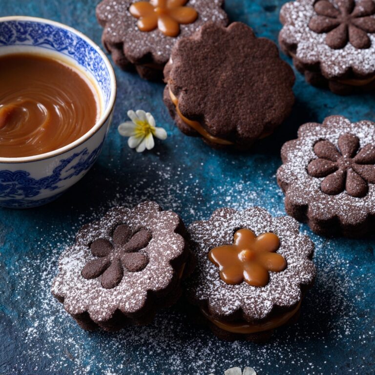 Dulce de Leche Linzer Cookies Recipe