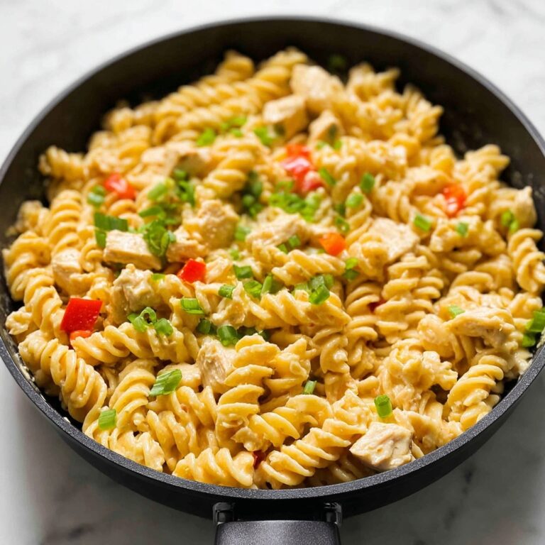 Creamy Chicken Fajita Pasta Recipe