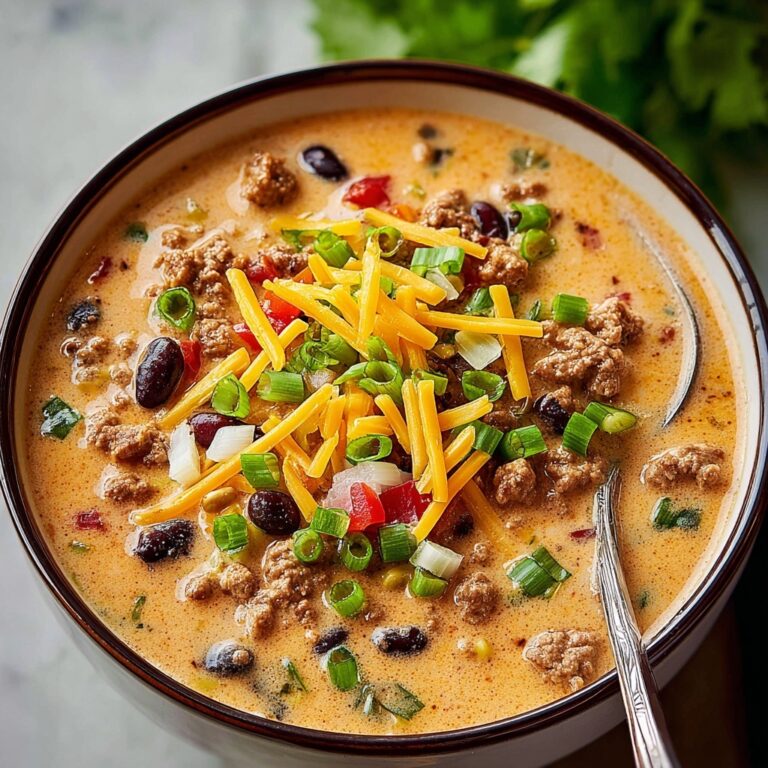 Easy Creamy Taco Soup Recipe