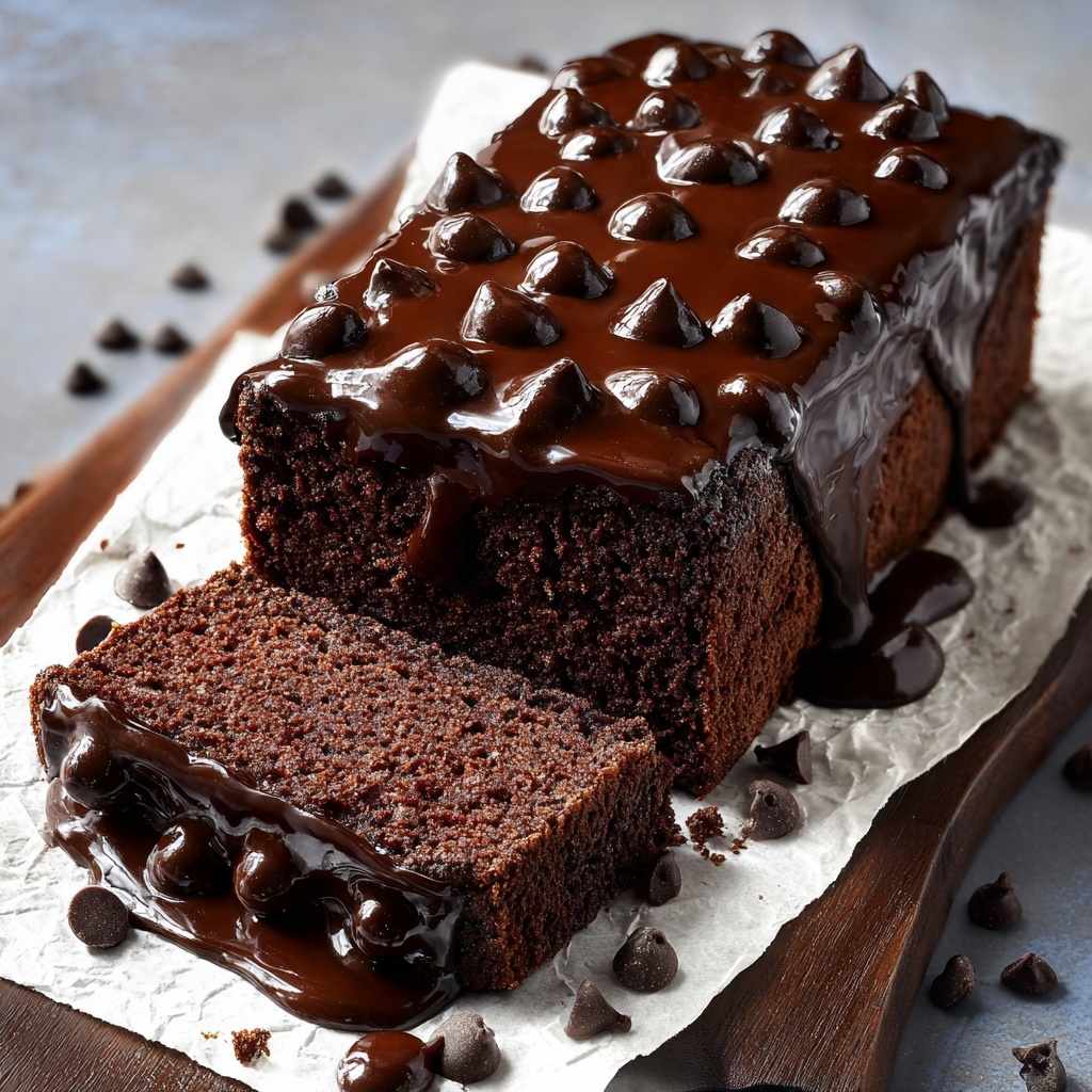Hot Fudge Brownie Bread Recipe - Recipe Image