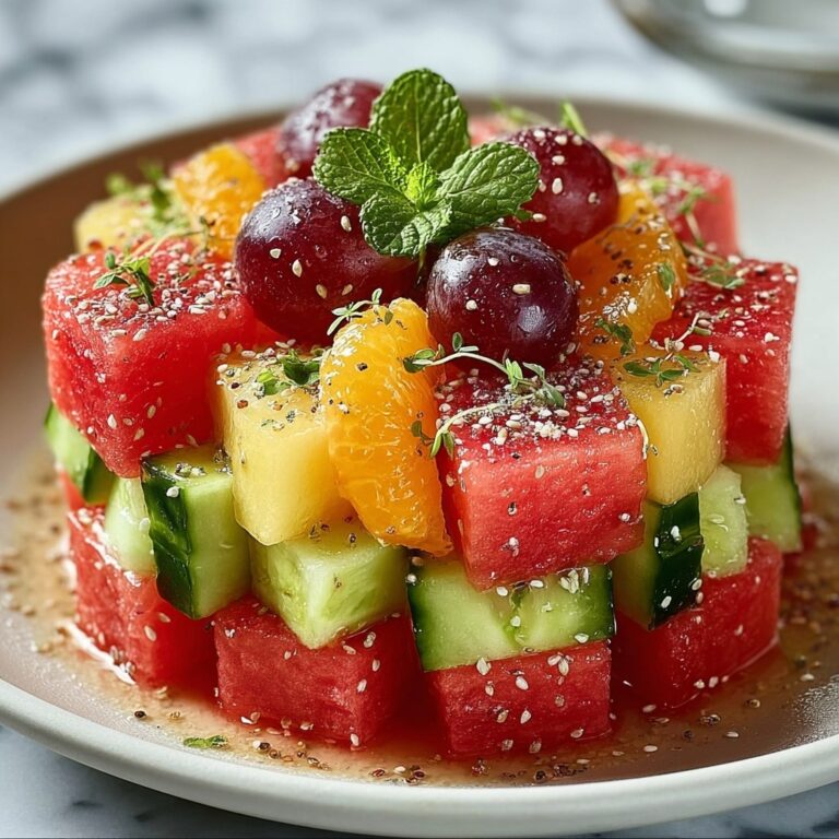 Peach Watermelon Salad: The Ultimate Summer Recipe