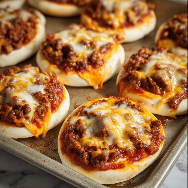 Old School Pizza Burgers Recipe