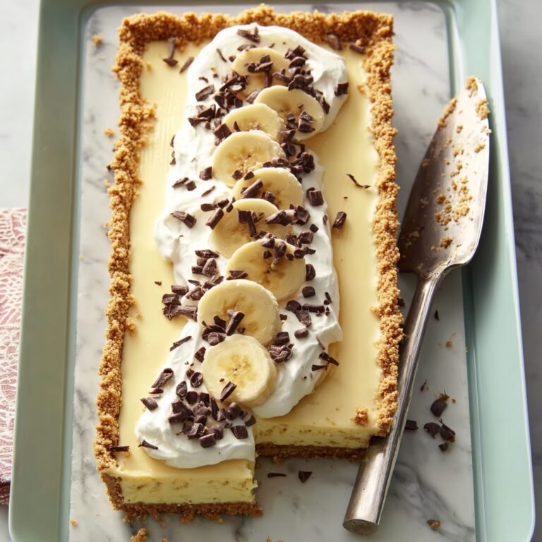 Banana Mousse Tart Recipe