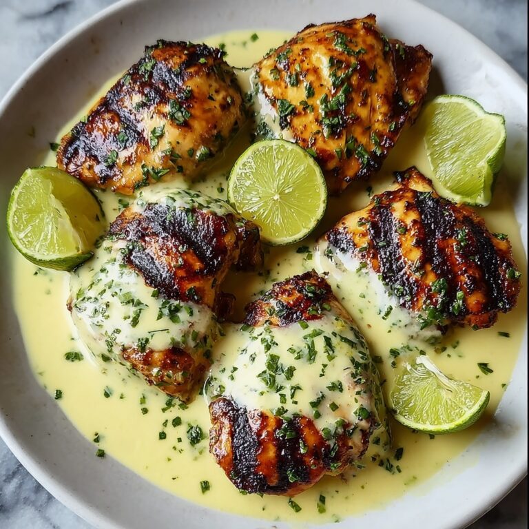 Grilled Salsa Verde Chicken with Pepper Jack Recipe