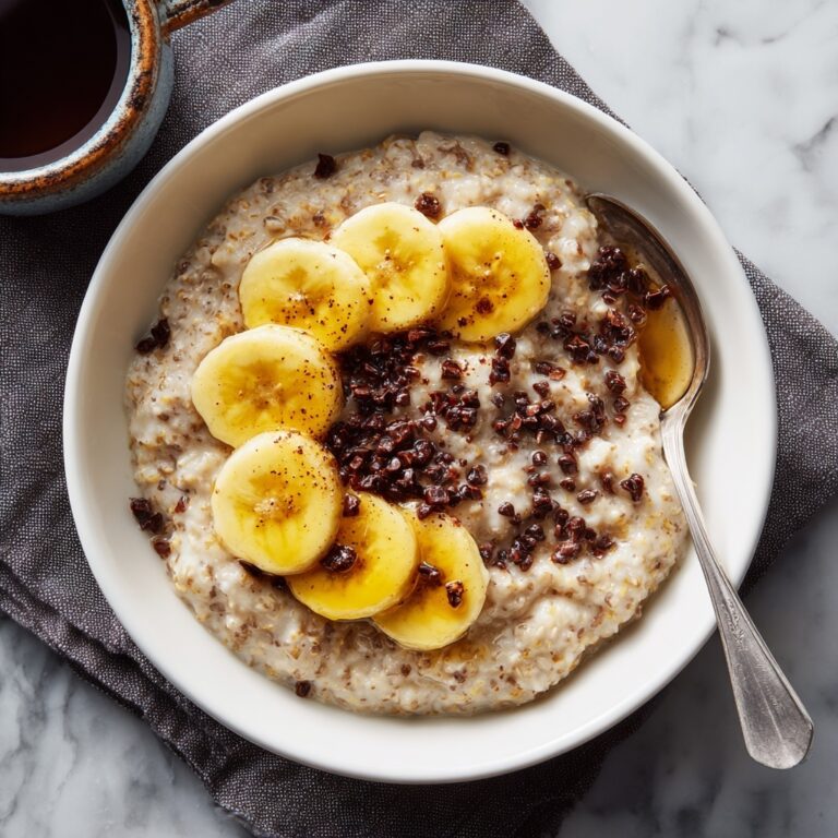 Caramelized Banana Porridge Recipe