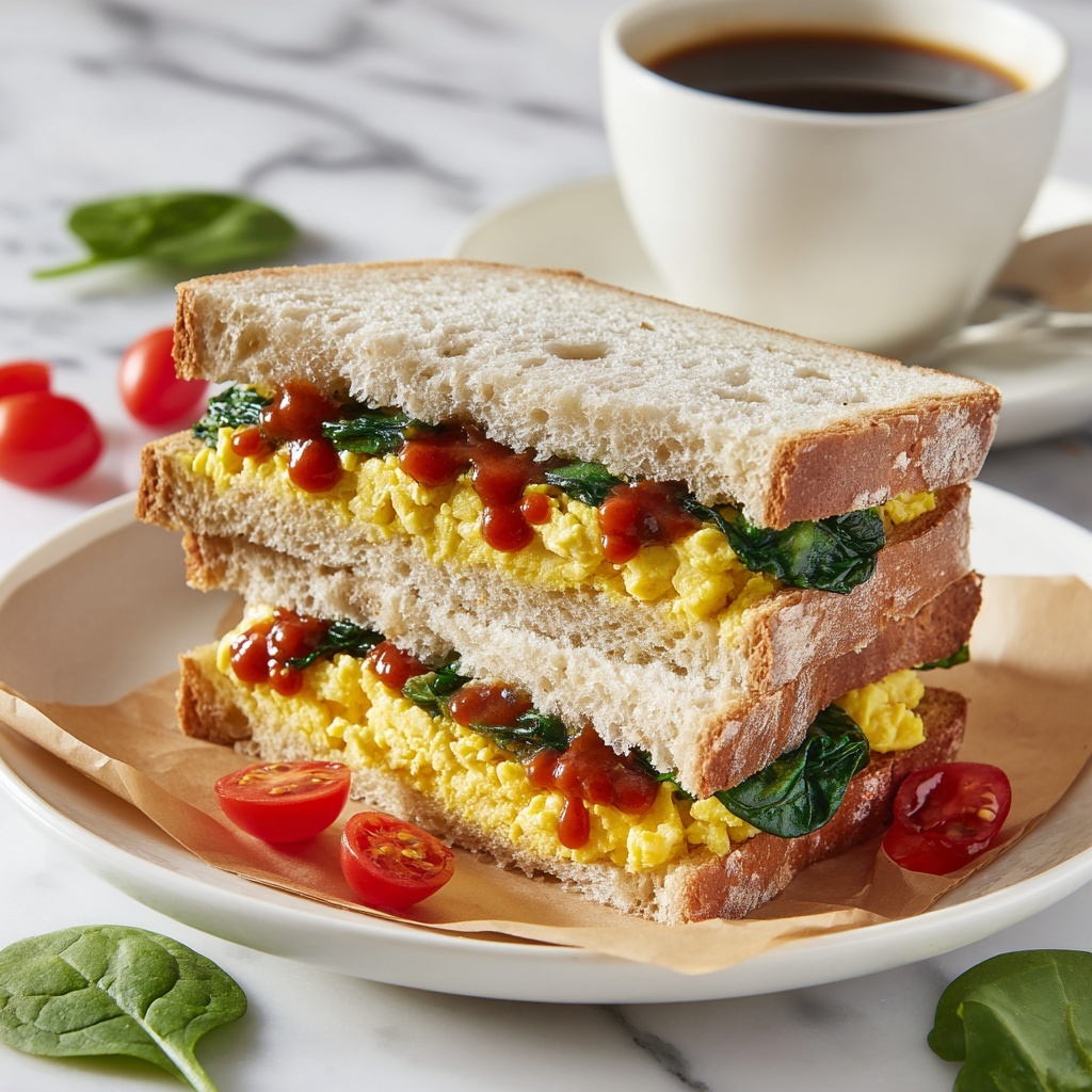 Healthy Breakfast Sandwich Recipe - Recipe Image