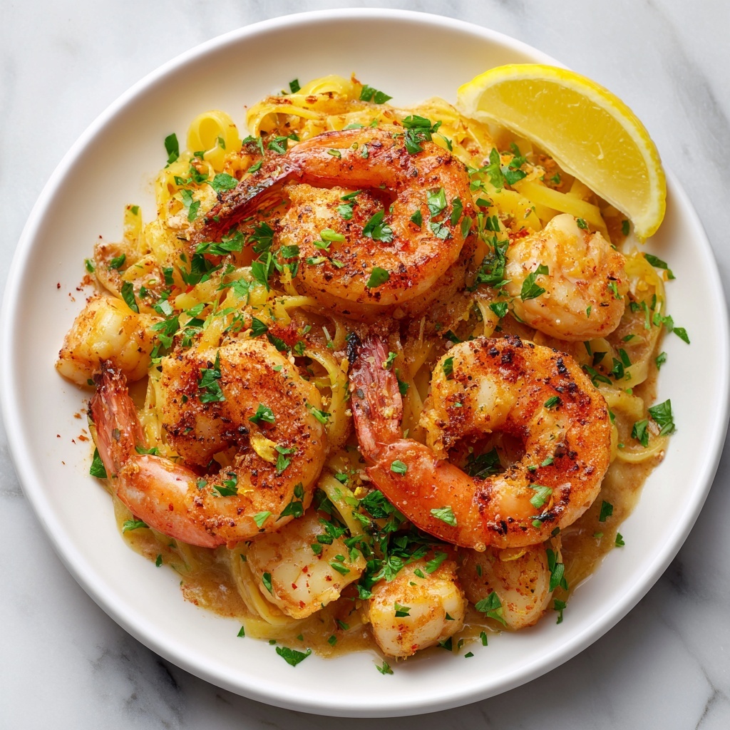 Lemon Pepper Lobster Shrimp Pasta Recipe - Recipe Image
