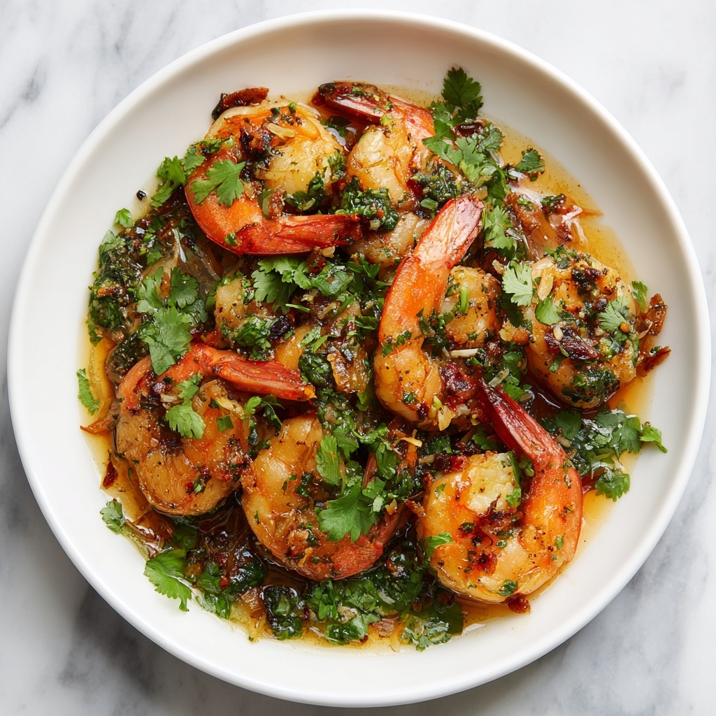 Cilantro Salad with Shallots and Shrimp Recipe - Recipe Image