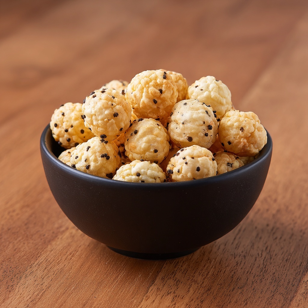 Roasted Makhana (Fox Nuts Snack) Recipe - Recipe Image