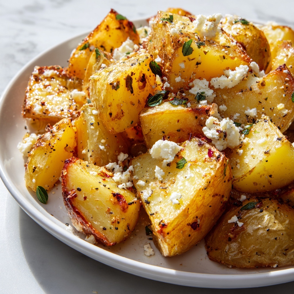 Baked Feta Potatoes: A Delicious and Easy Recipe for Your Next Meal Recipe - Recipe Image