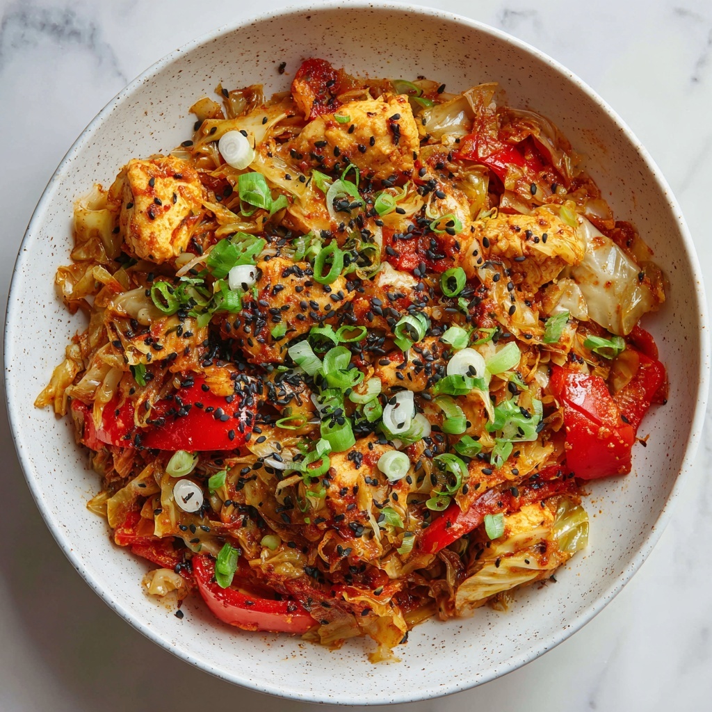 Chicken and Cabbage Stir Fry Recipe - Recipe Image