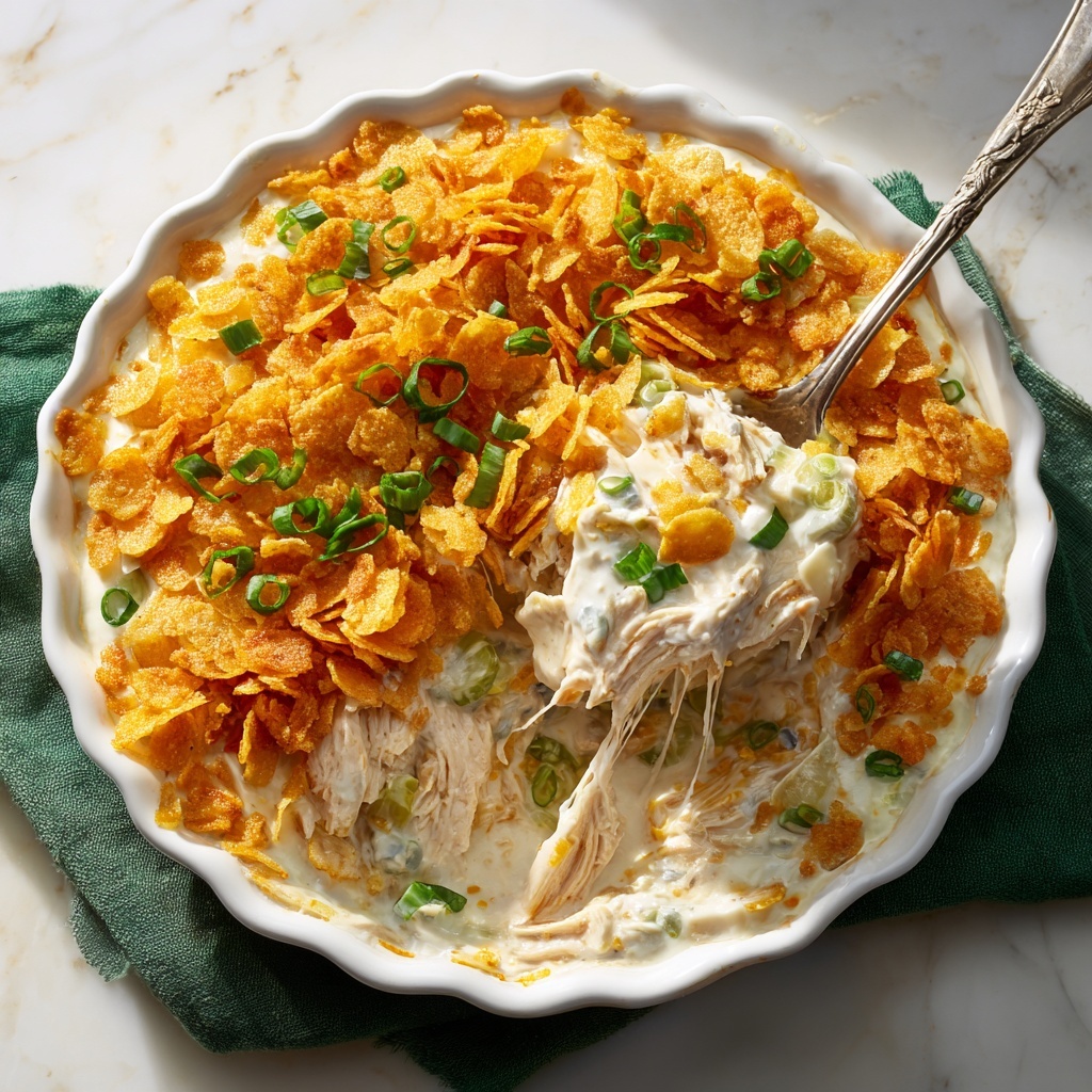 Ritz Cracker Chicken Casserole Recipe - Recipe Image