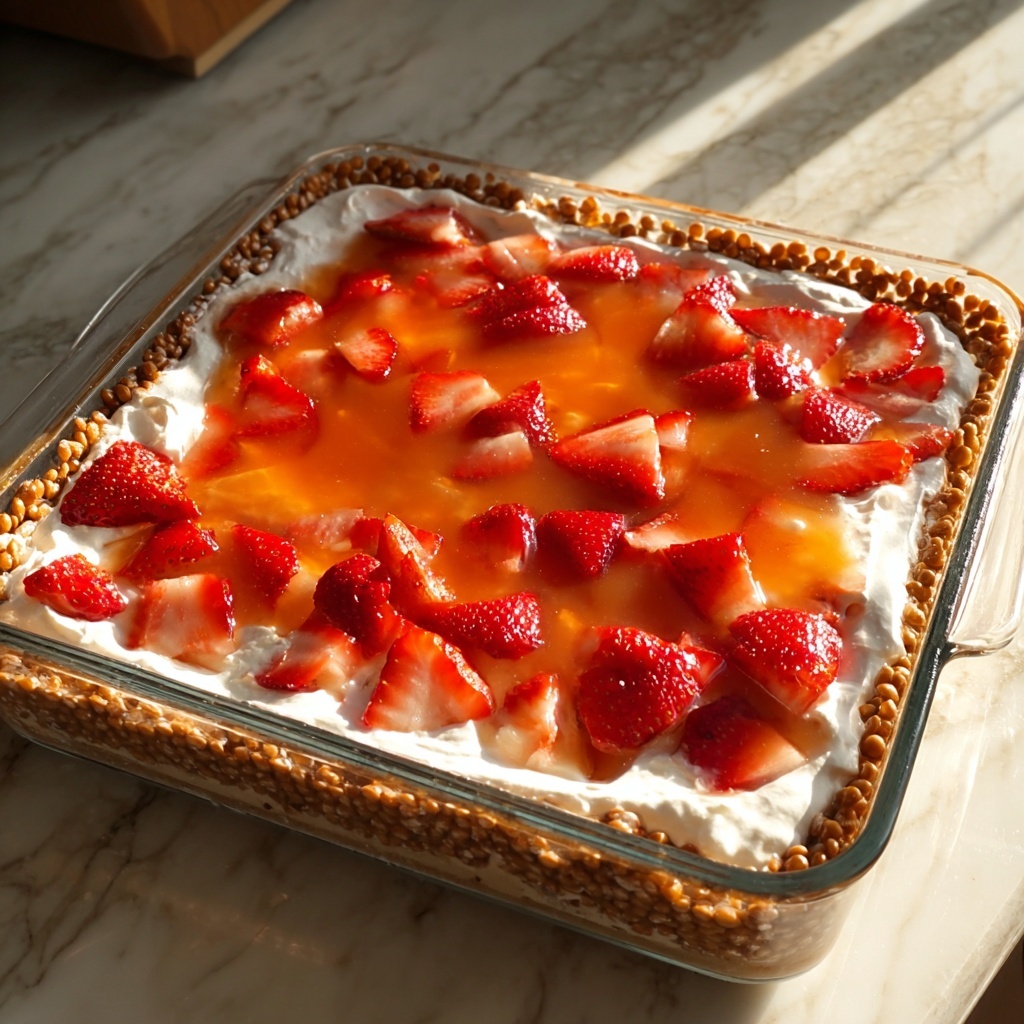 Strawberry Pretzel Salad Recipe - Recipe Image